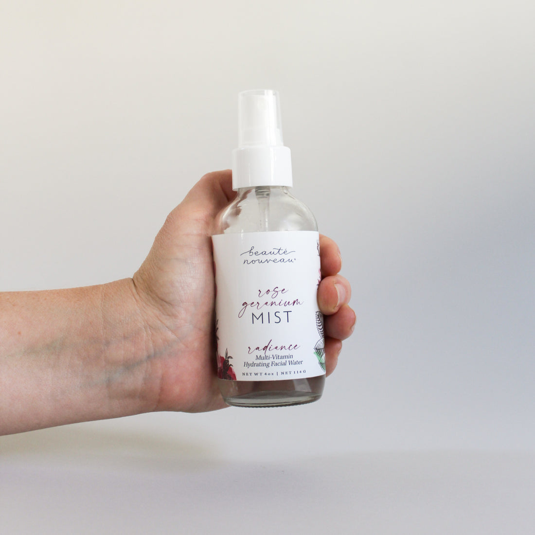 Rose Geranium Mist | Hydrating Facial Water