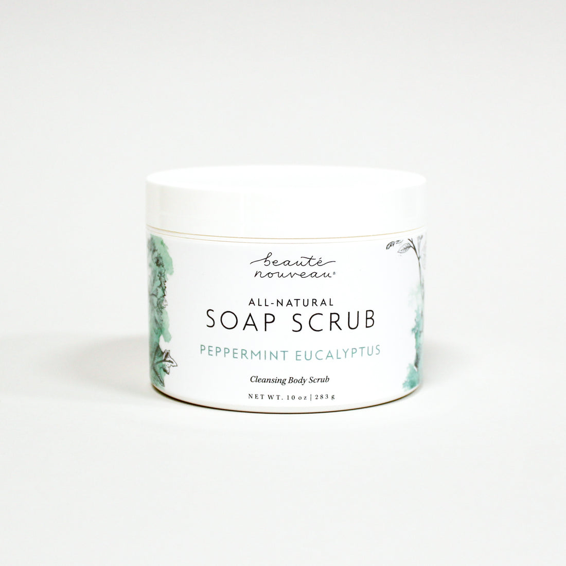 Peppermint Eucalyptus Soap Scrub | Cleansing Body Exfoliator