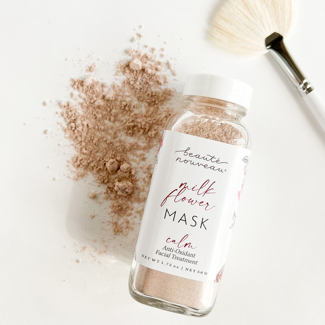 Milk Flower Mask | Anti-Oxidant Facial Treatment