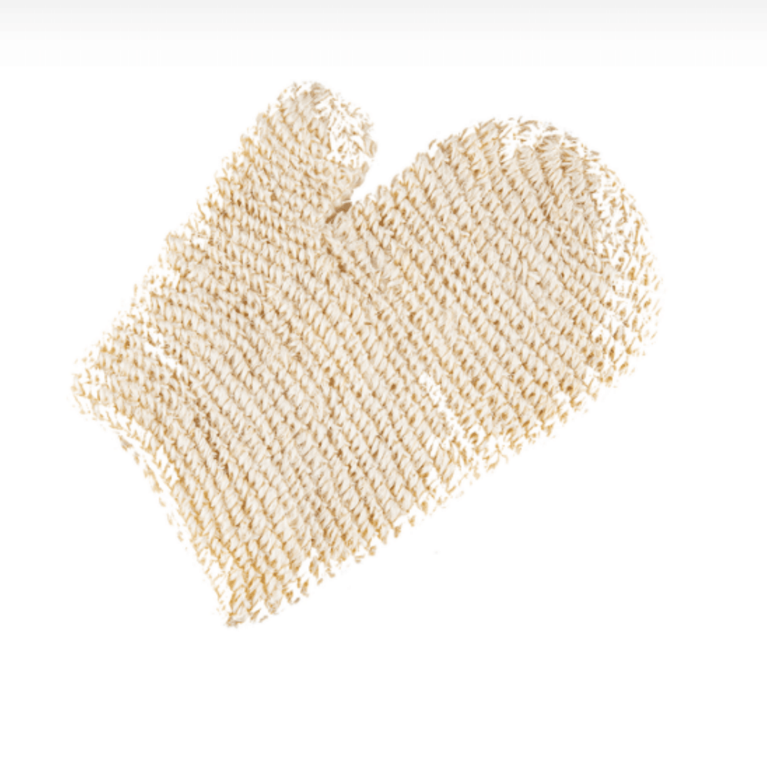 sisal bath glove