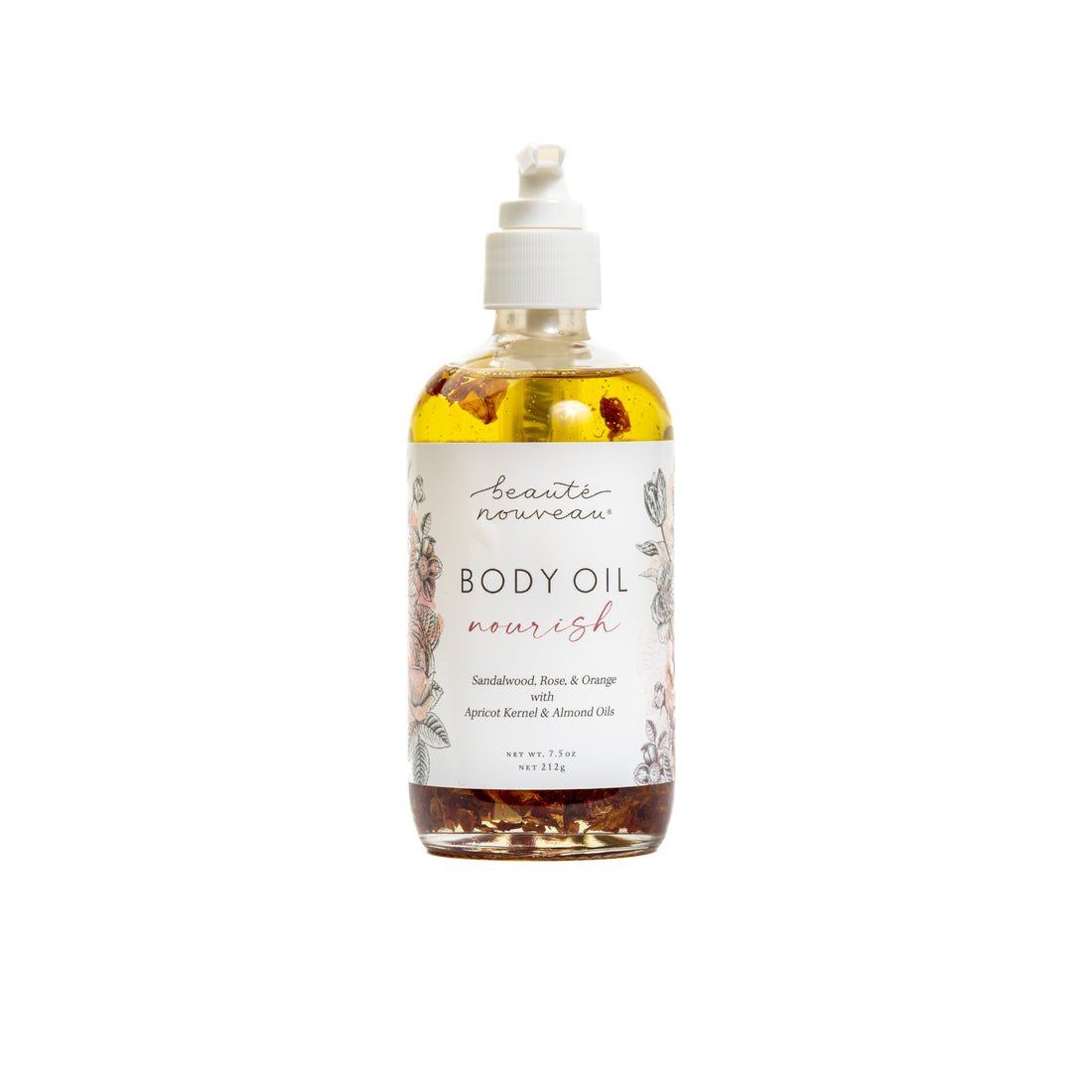 nourish body oil 7.5 oz