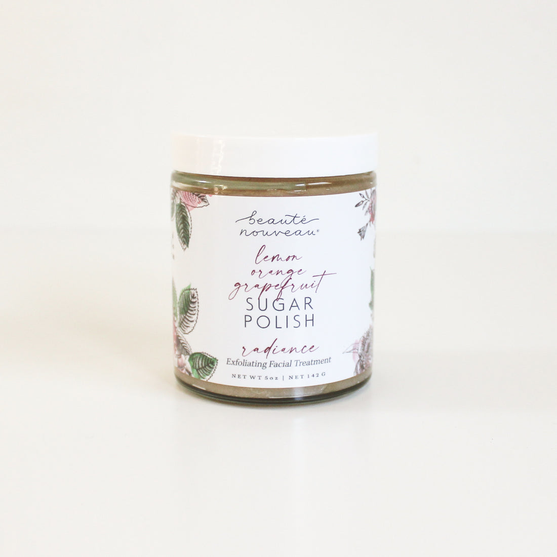 sugar polish exfoliating facial scrub 5 oz