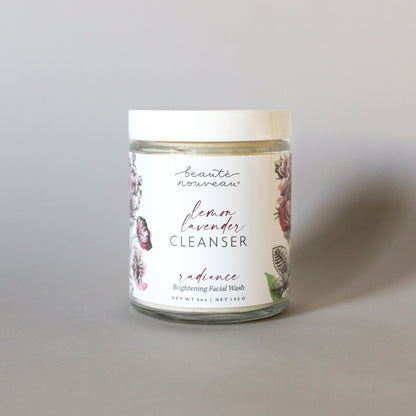 Lemon Lavender Cleanser | Brightening Facial Wash