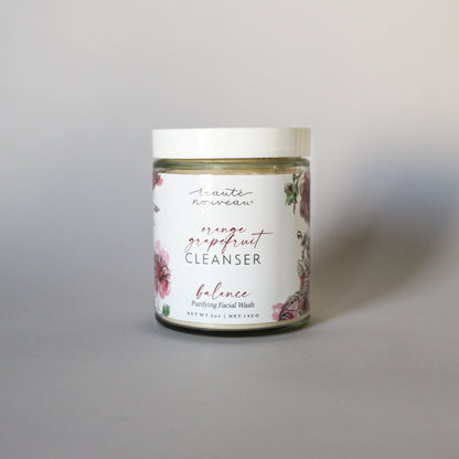 Orange Grapefruit Cleanser | Purifying Facial Wash
