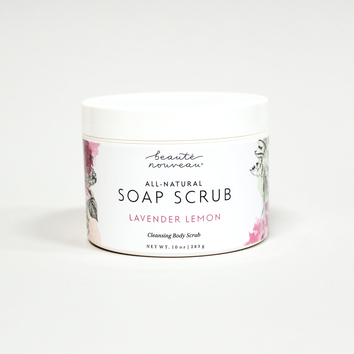 Lavender Lemon Soap Scrub | Cleansing Body Exfoliator