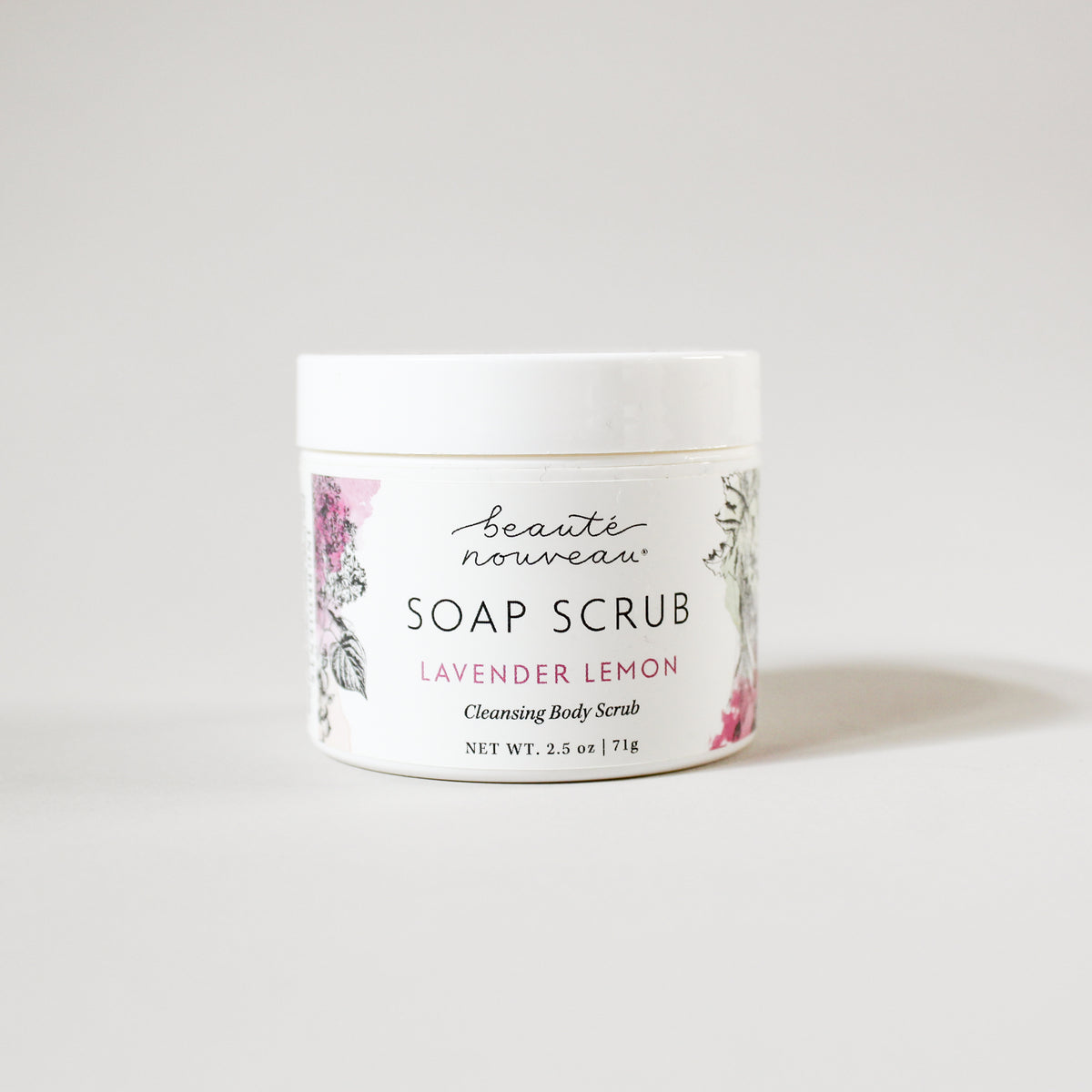 Lavender Lemon Soap Scrub | Cleansing Body Exfoliator
