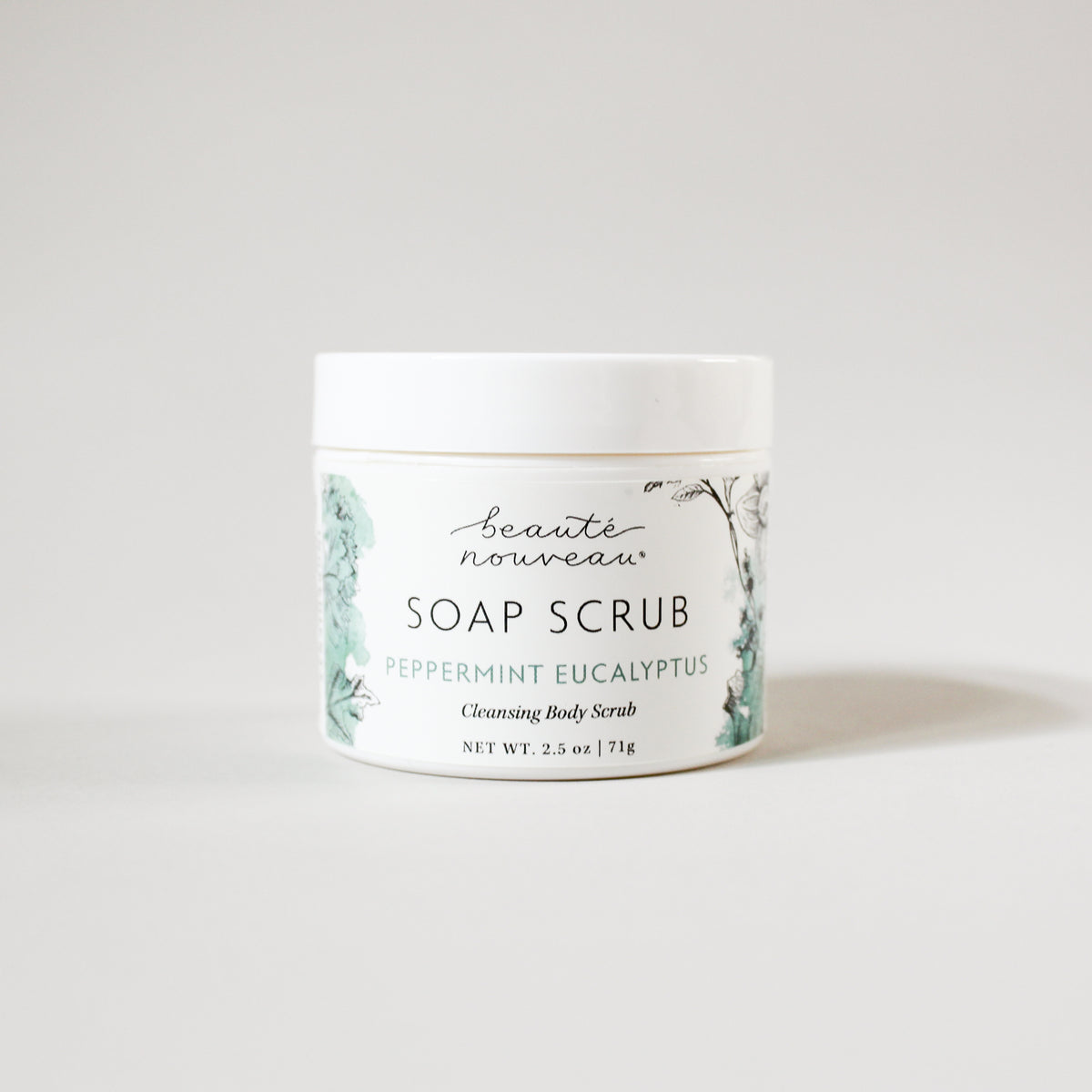 Peppermint Eucalyptus Soap Scrub | Cleansing Body Exfoliator