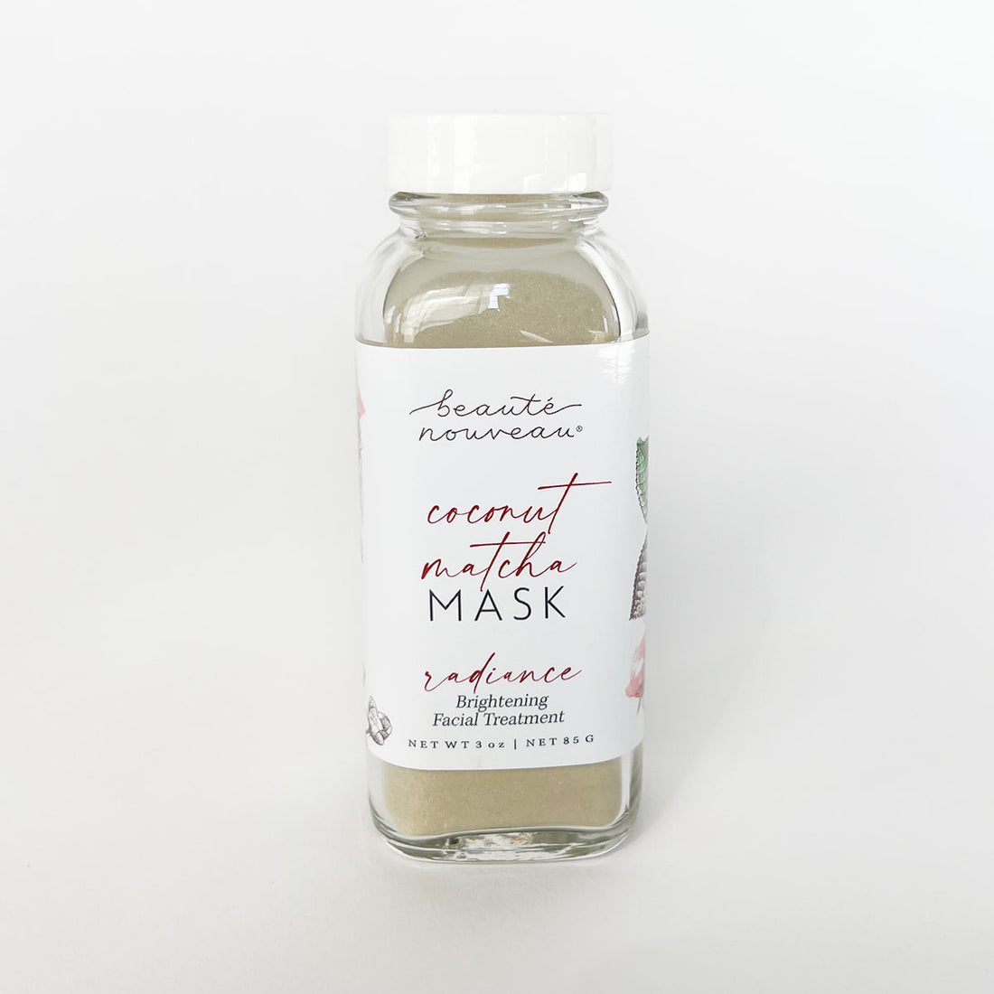 Coconut Matcha Mask | Brightening Facial Treatment