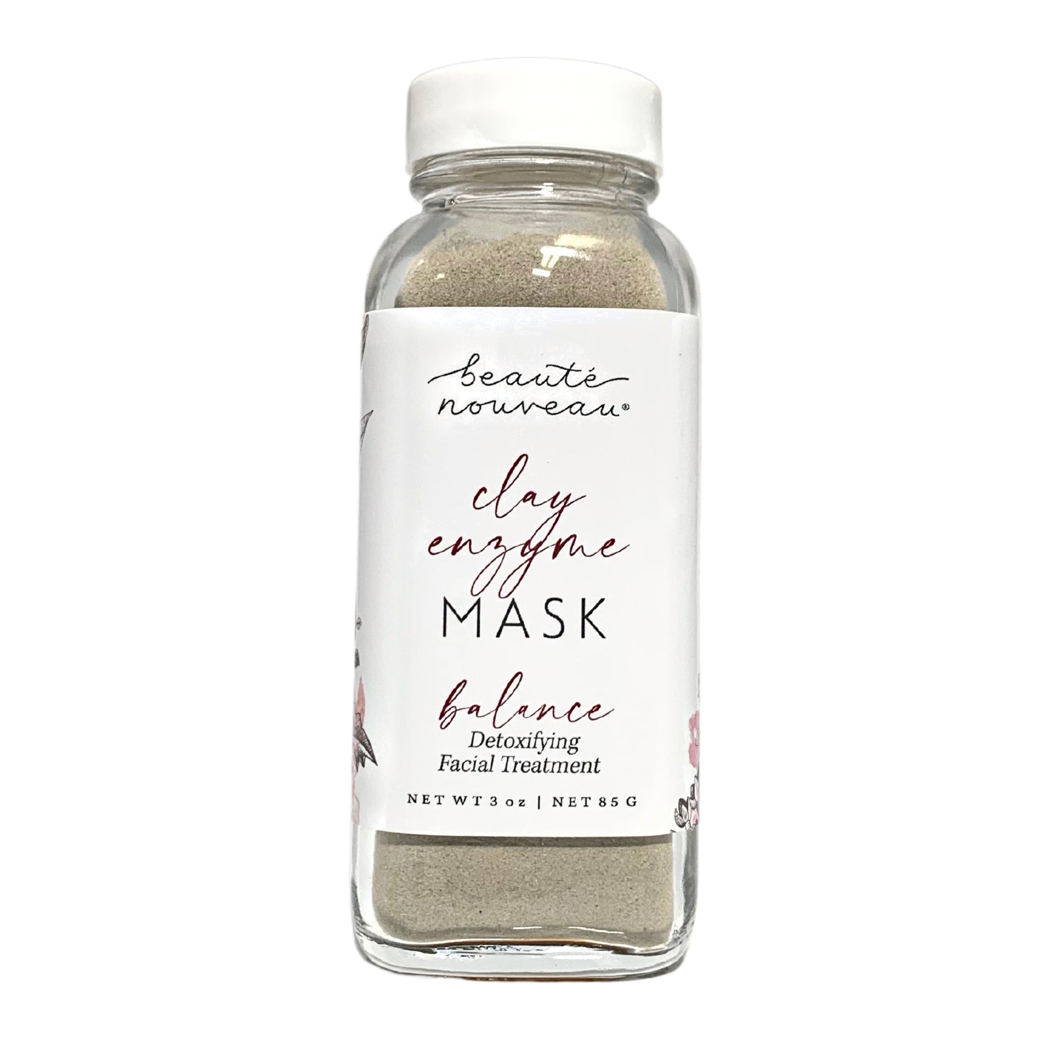 clay enzyme detoxifying mask