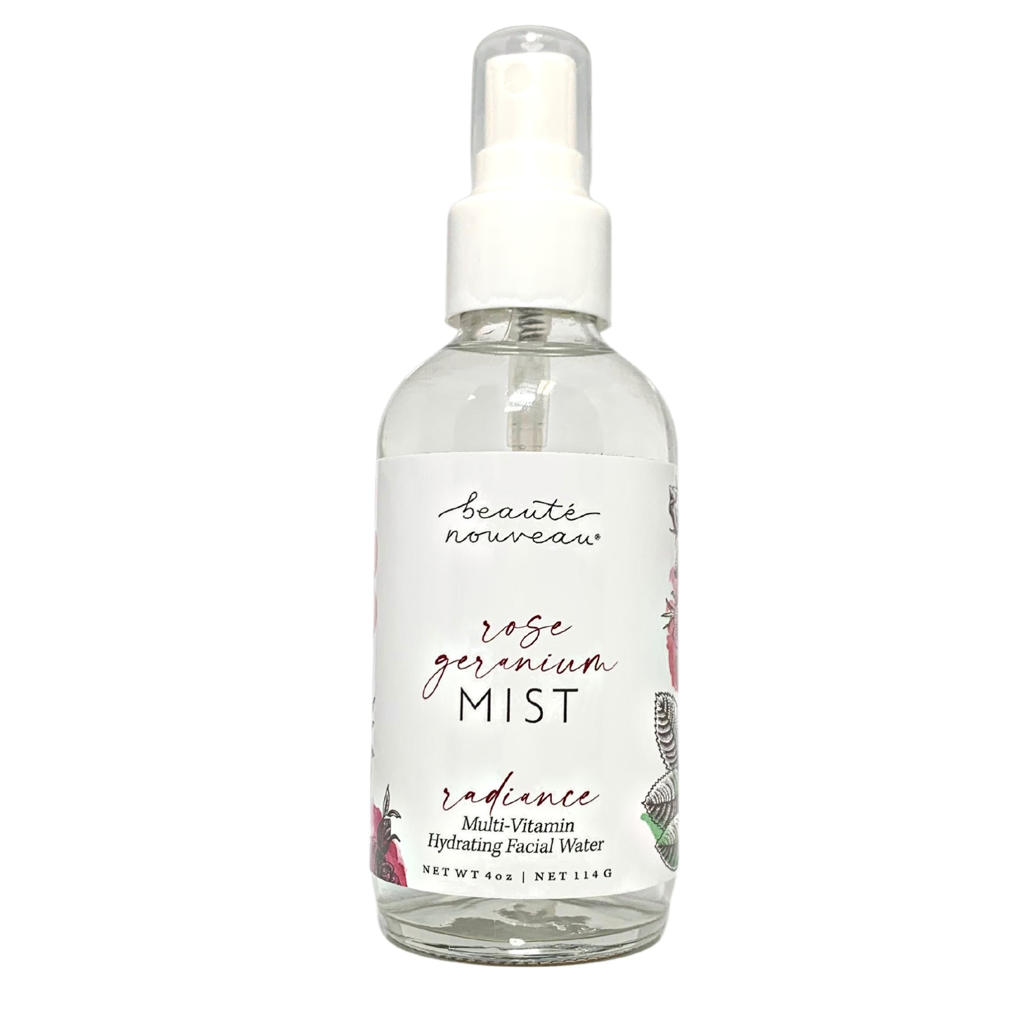 rose geranium facial mist 4 oz