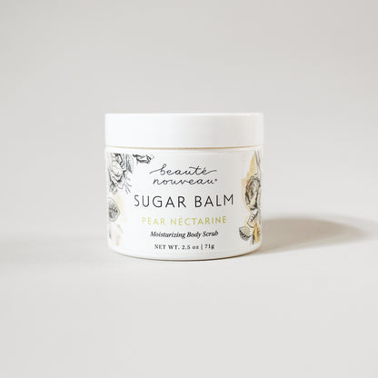 BeauteNouveau_PearNectarine_SugarBalm_2.5oz