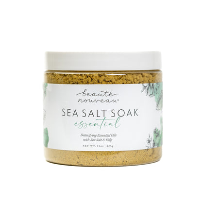essential sea salt soak