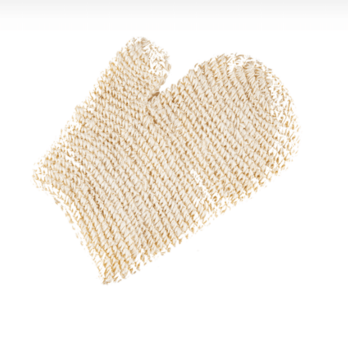 sisal bath glove