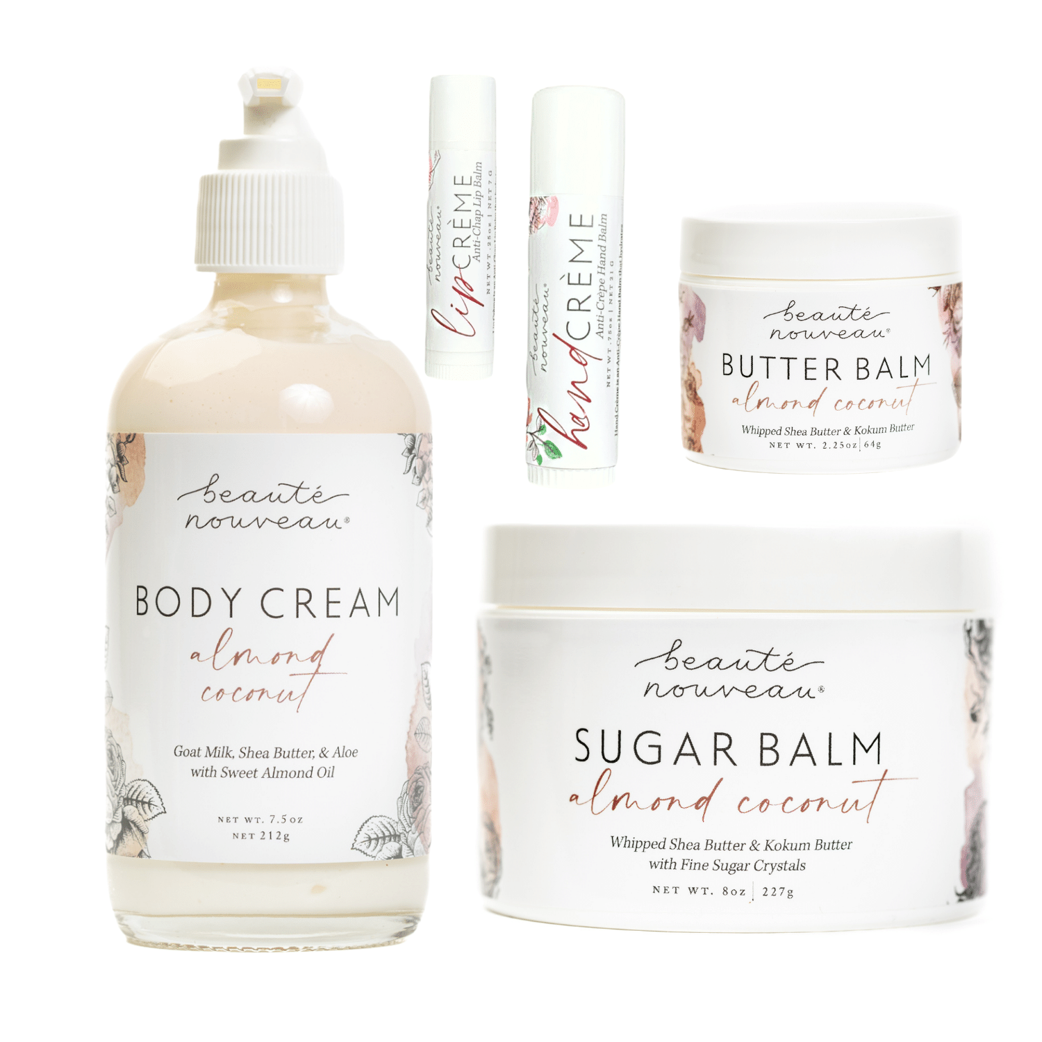 choose your scent - gift set - almond coconut