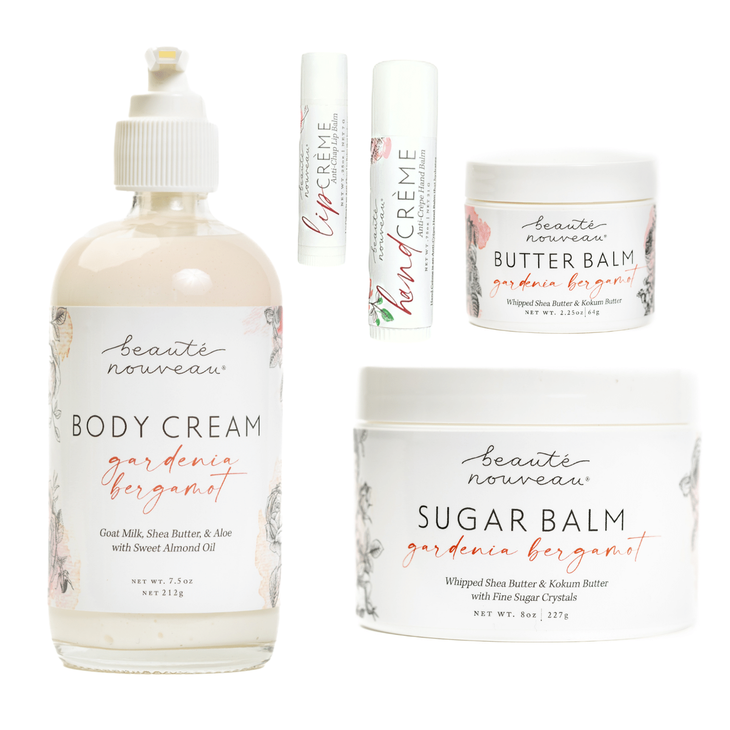 choose your scent - gift set - gardenia bergamot