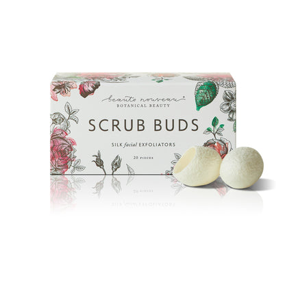 scrub buds silk facial exfoliators