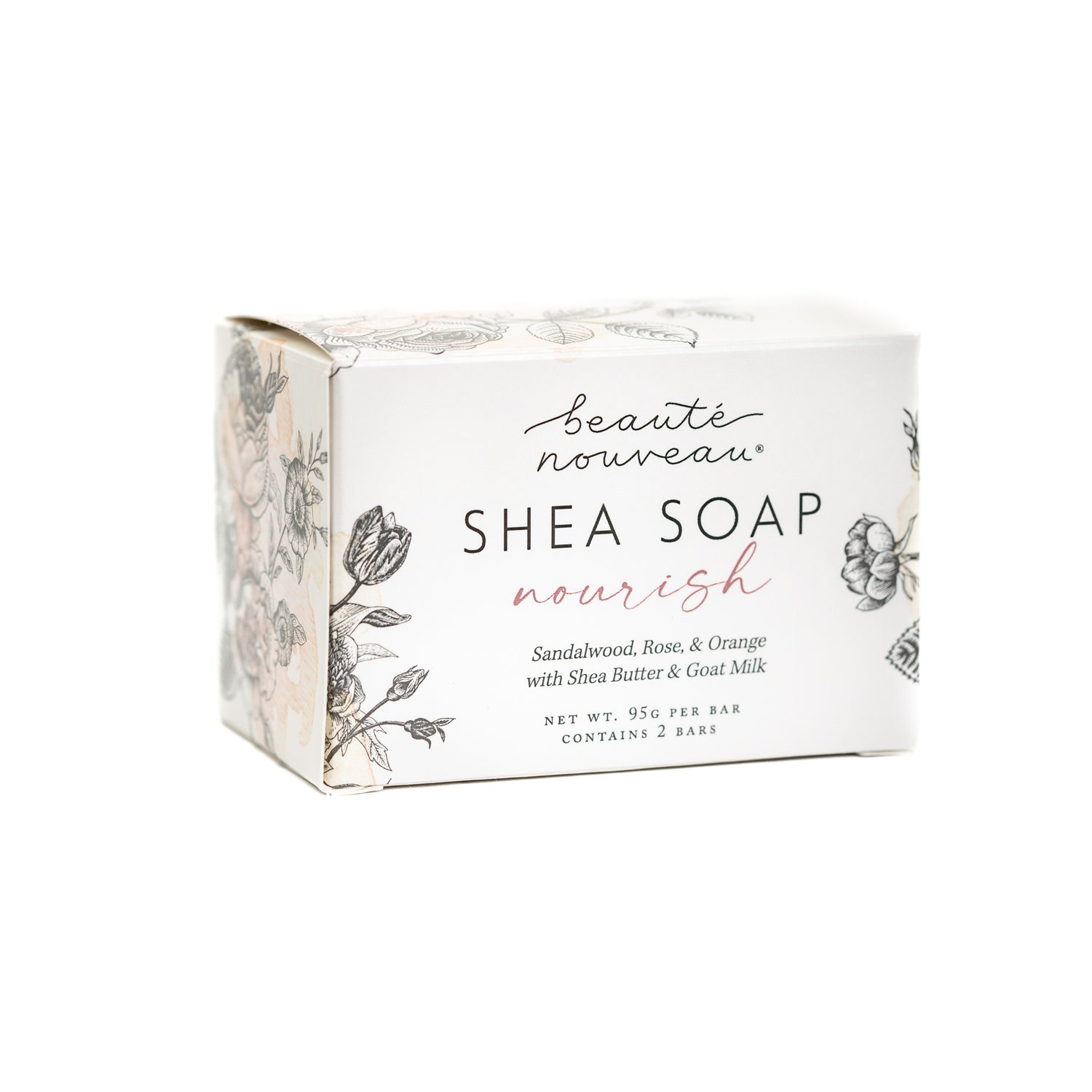 nourish shea soap (2 bars)