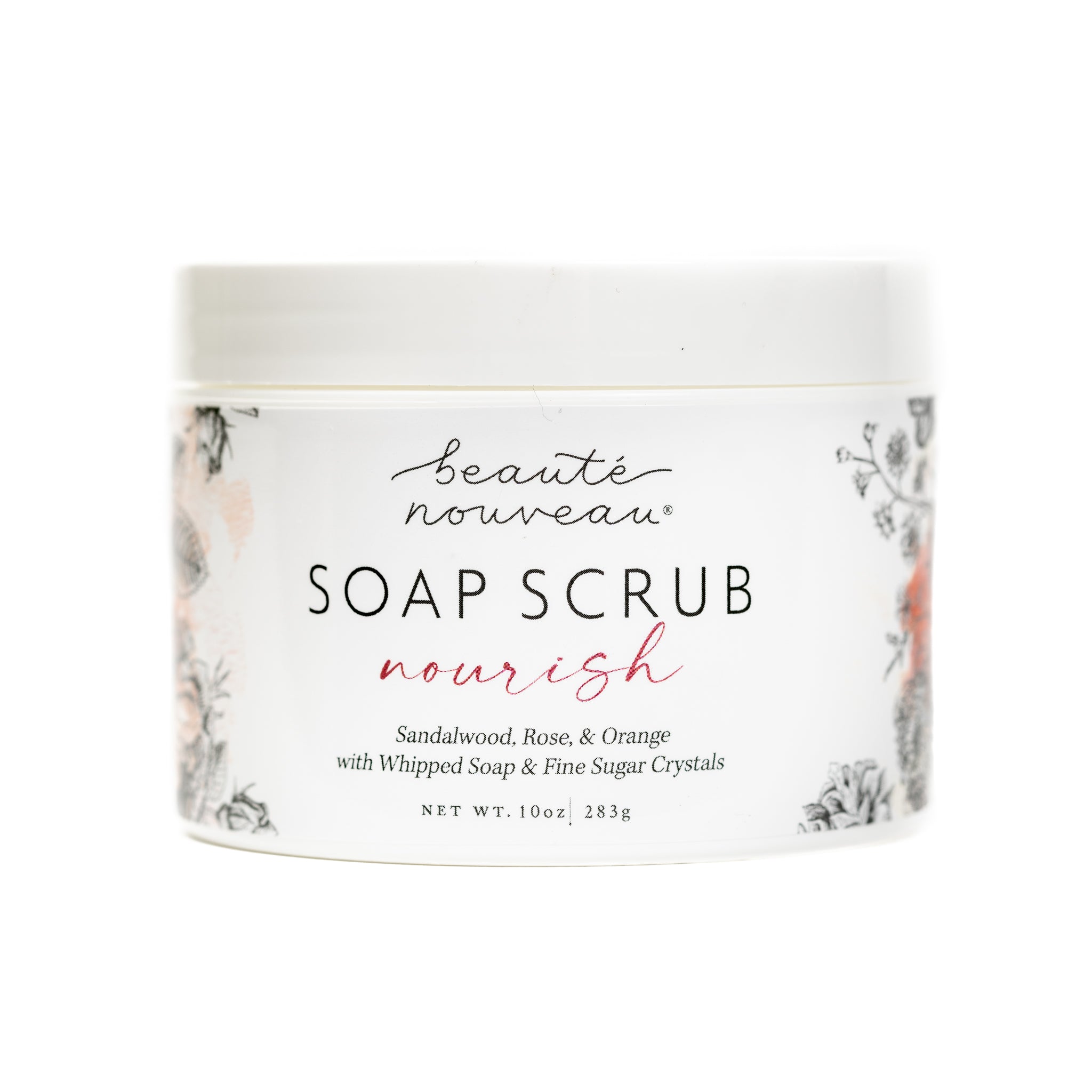 nourish soap scrub 10 oz