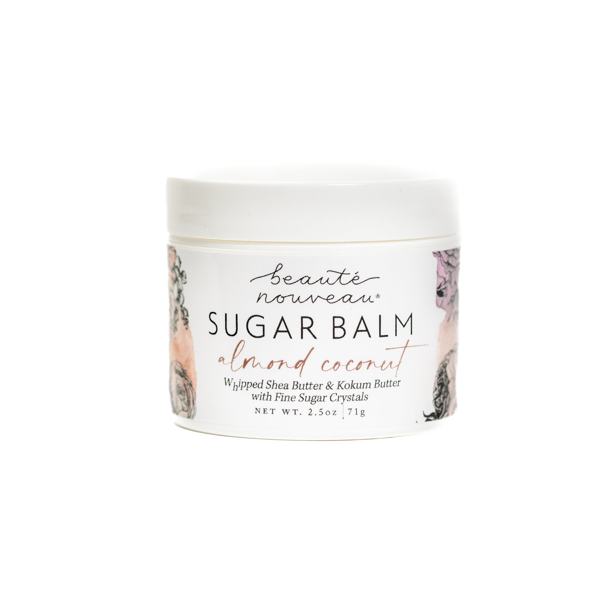 almond coconut sugar balm 2.25 oz.