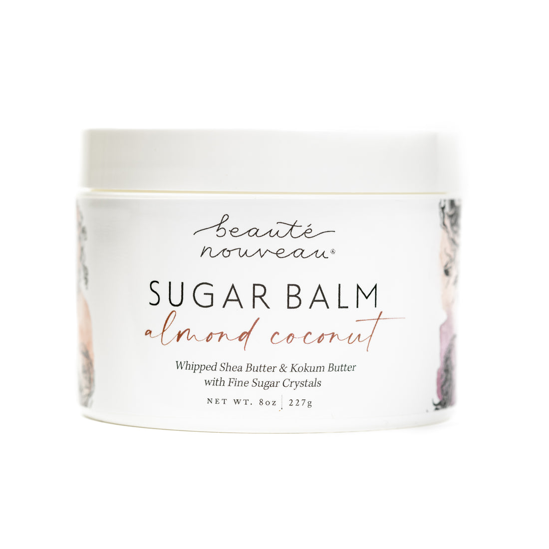 almond coconut sugar balm 8 oz.