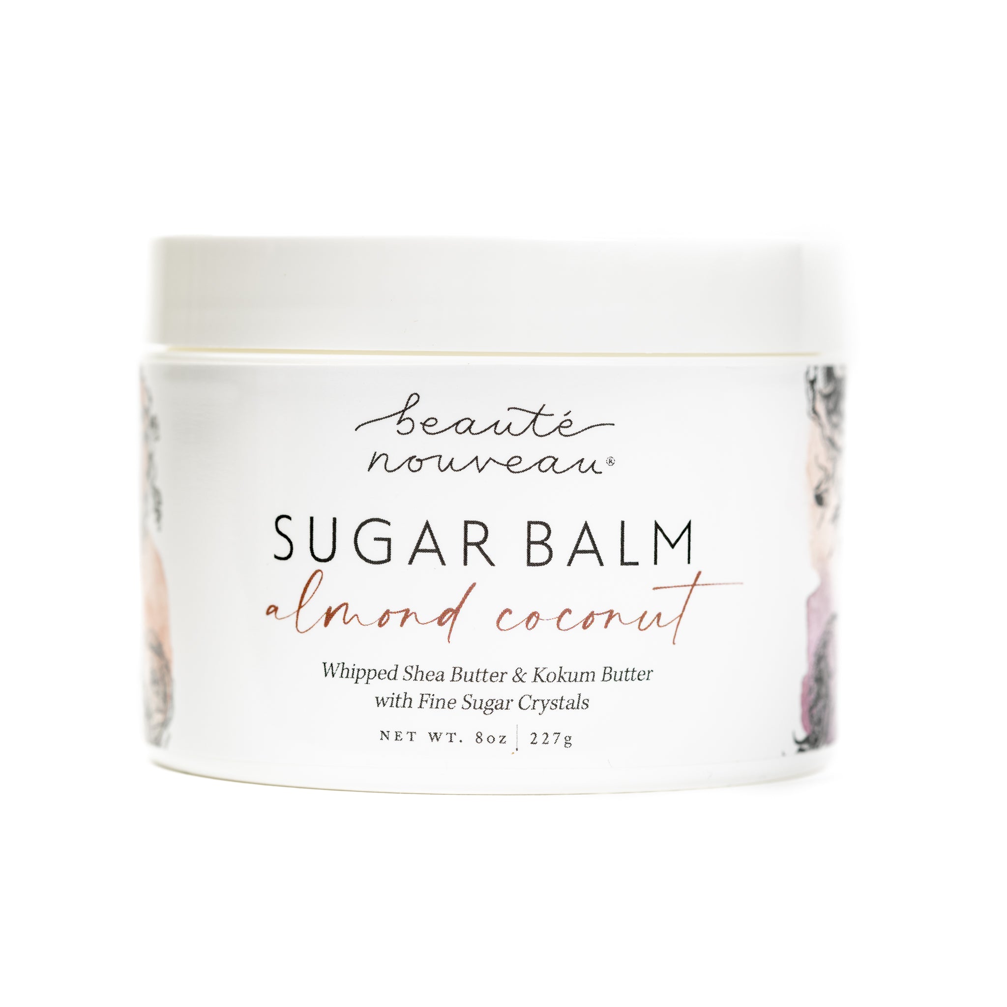 almond coconut sugar balm 8 oz.