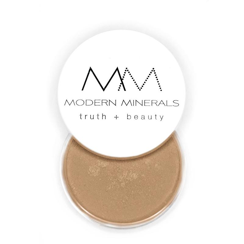 mineral foundation powder by modern minerals bronze beach