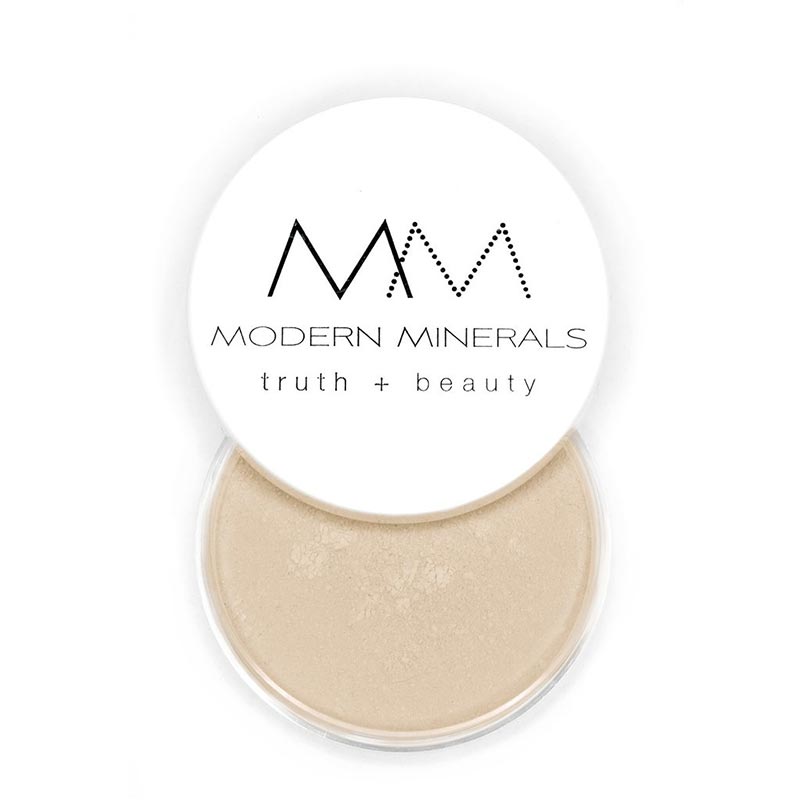 mineral foundation powder by modern minerals medium almond