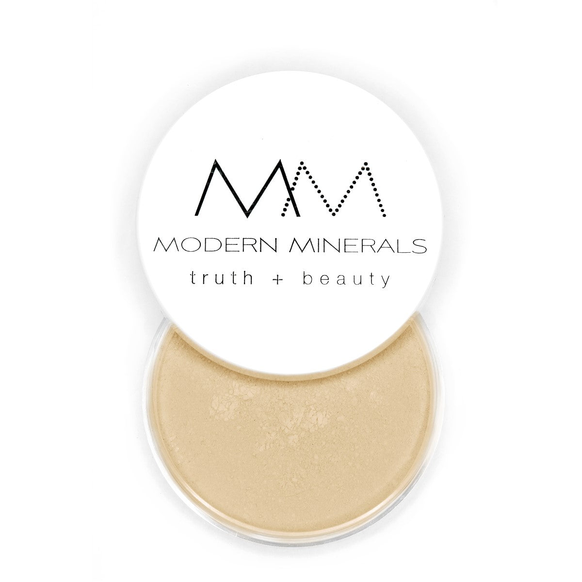 mineral foundation powder by modern minerals medium olive